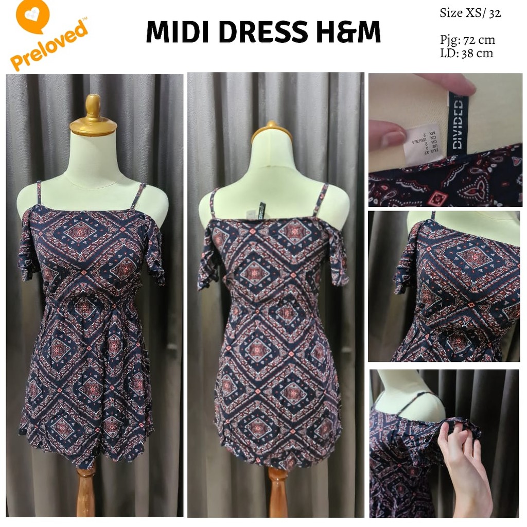 Preloved Dress/ Baju/ Jumpsuit Wanita dijamin kualitas GAK cacat Topshop/ H&M/ Import Quality V
