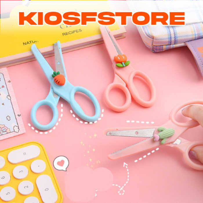 

MIMINIS - GUNTING KERTAS H563 GUNTING SEKOLAH AMAN UNTUK ANAK GUNTING KOREA LUCU MOTIF KARAKTER