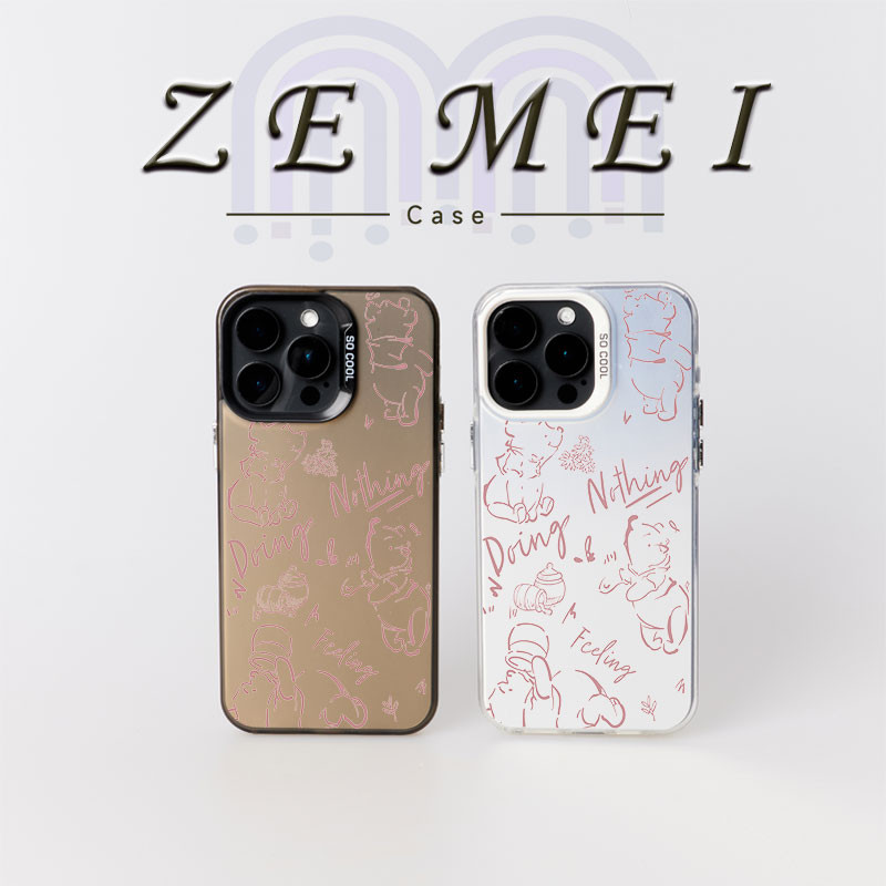 ZE MEI Pink Teddy Bear Edition Hard Case For Infinix Hot 40 Pro（Smart 5 8 7 6(RM 2/32GB)  (RM 3/64GB