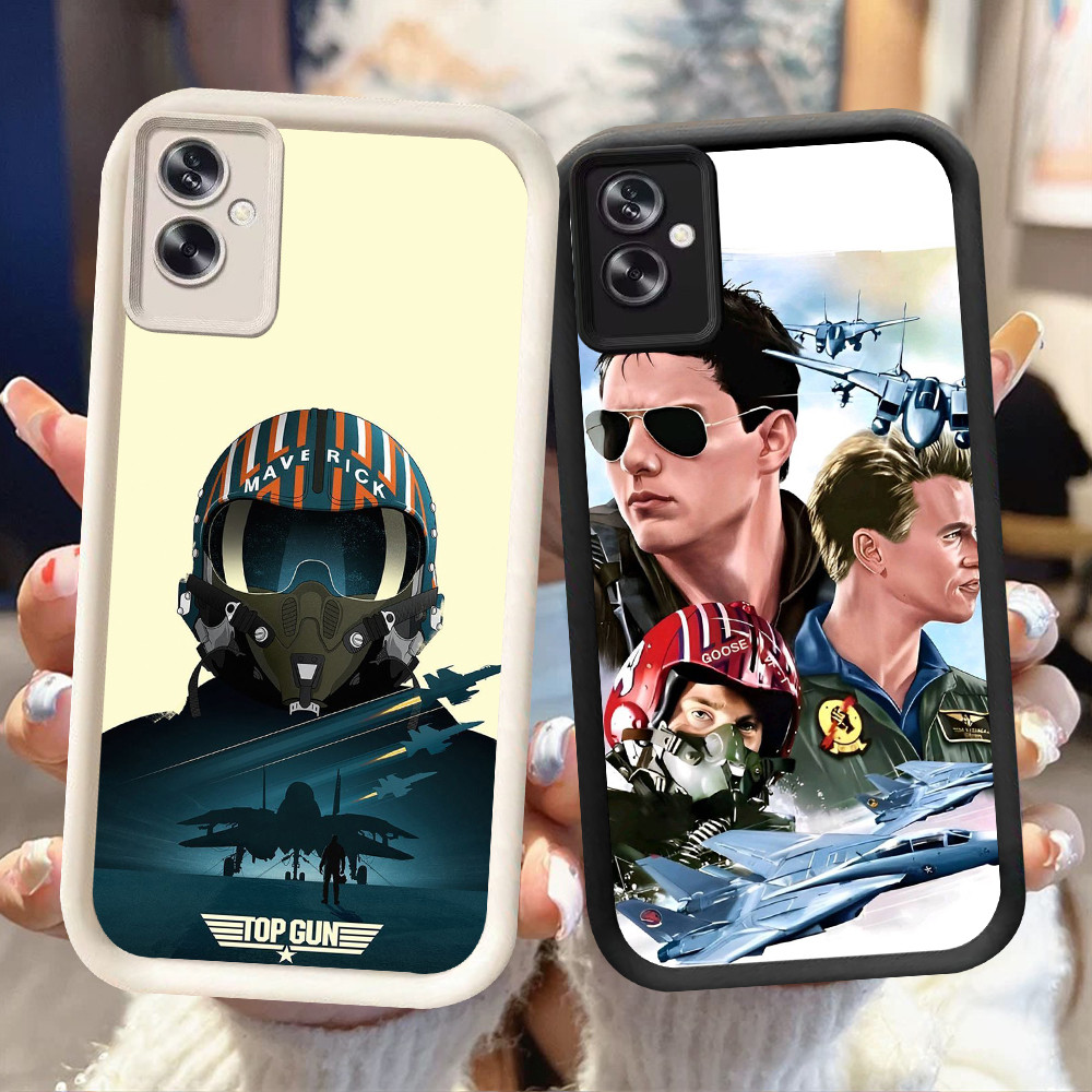 NA-96 TOP GUN Shockproof Casing untuk OPPO A79 A3 A3X Realmeo C31 C35 Narz 50A Prime Pro