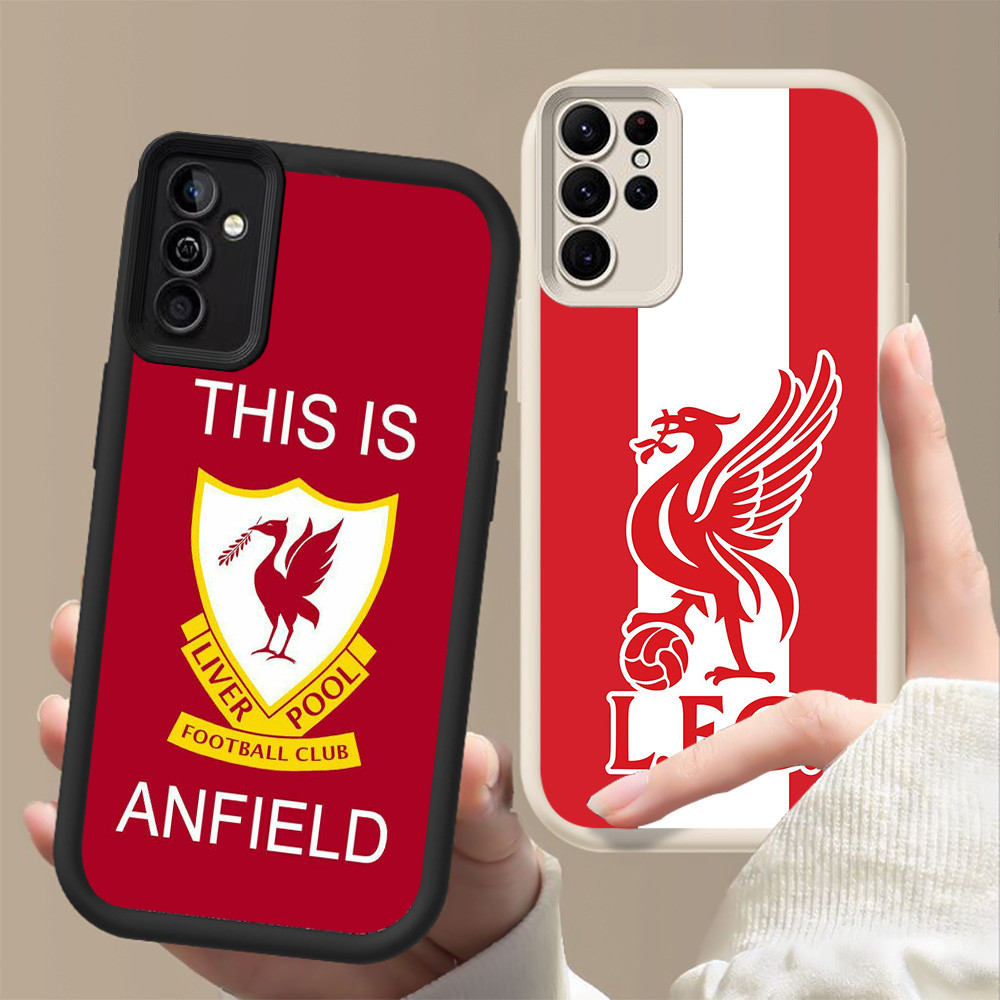 Shockproof Casing untuk Samsung A55 A54 M15 S25 S24 S21 FE Ultra FF-20 liverpool logo