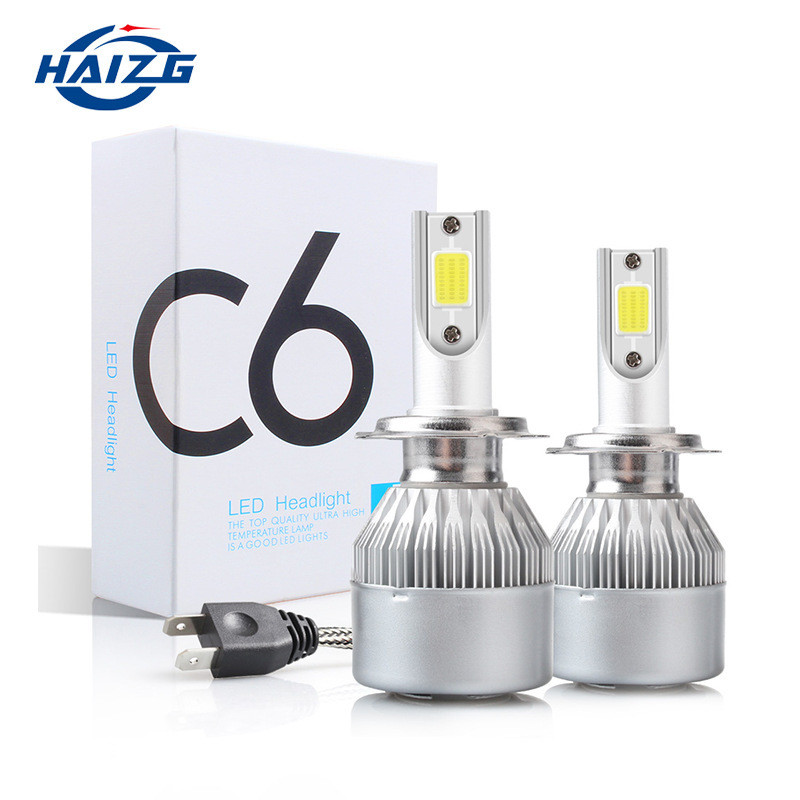 Lampu Depan Mobil Headlights Front Lamps  C6 lampu depan h4 H7 H11 9005 Lampu LED mobil