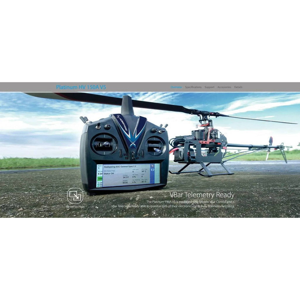 Hobbywing Original Platinum HV Pro 25A 40A 60A 80A 120A 130A 150A 200A OPTO V4 V5 ESC Brushless untu