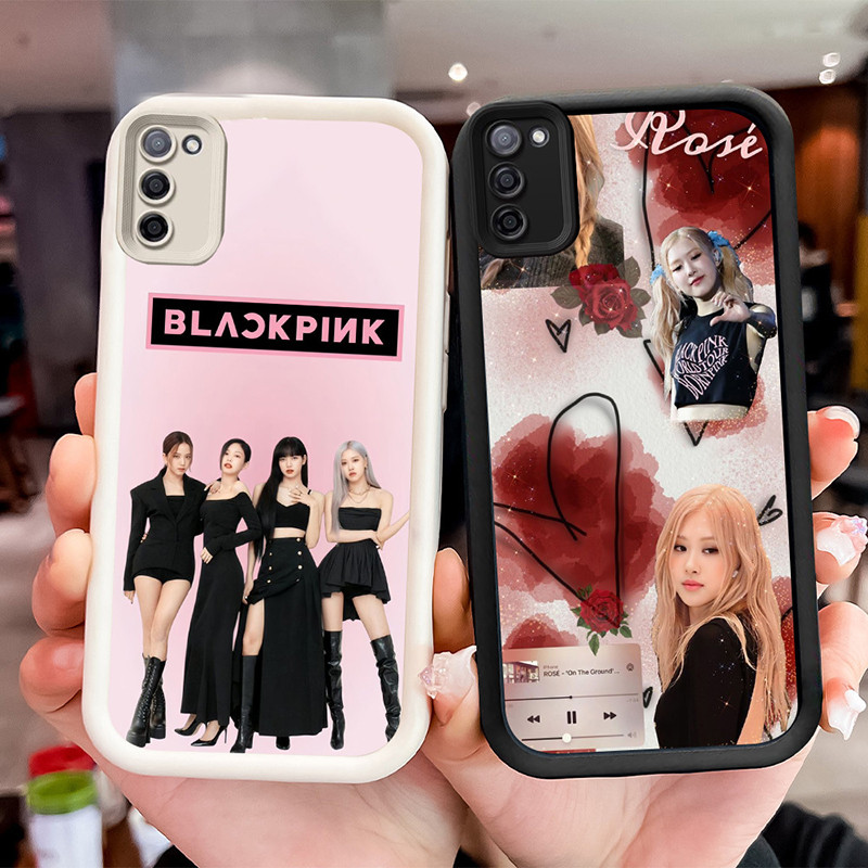 Shockproof Casing untuk Samsung A03S A31 M21 A71 M02S A51 F02S M30S A02S S20 FE WF6 Blackpink