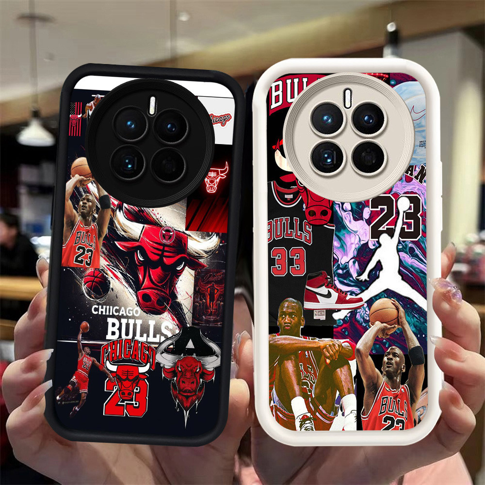 N46 Basketball Logo Silikon hitam putih Casing untuk Realme Narzo 70 C65 N65 Pro 5G Case