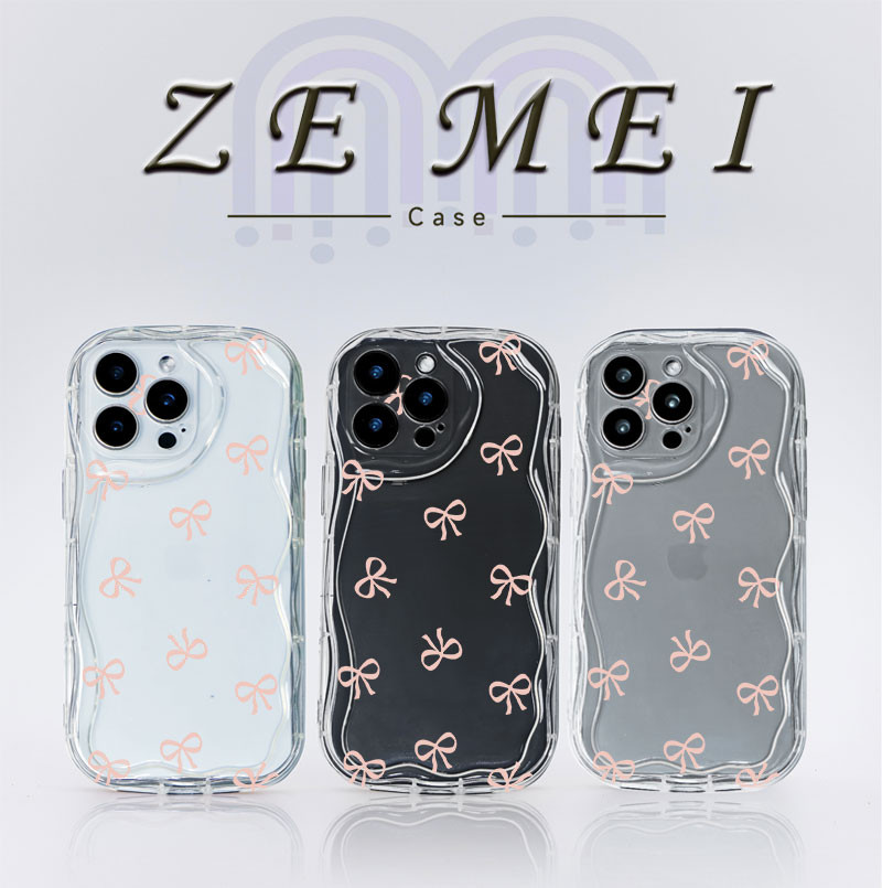 ZE MEI ON TRENDING  PINK RIBBON CLEAR SOFT CASE FOR Infinix Smart 5 6 (RM2 32GB RM3 64GB) 7 8 Hot 30