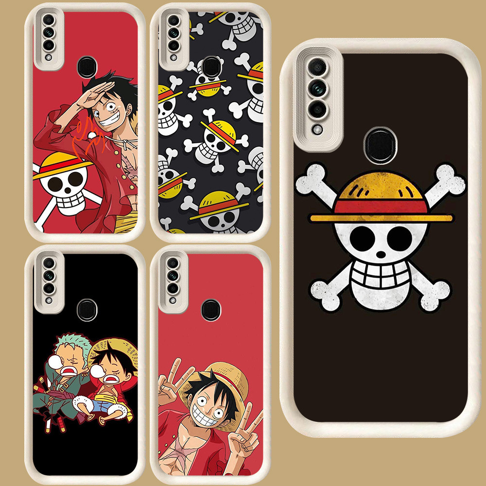 R12 One Piece Casing untuk OPPO Reno F15 A31 A53 A33 3 A91 A53S Putih