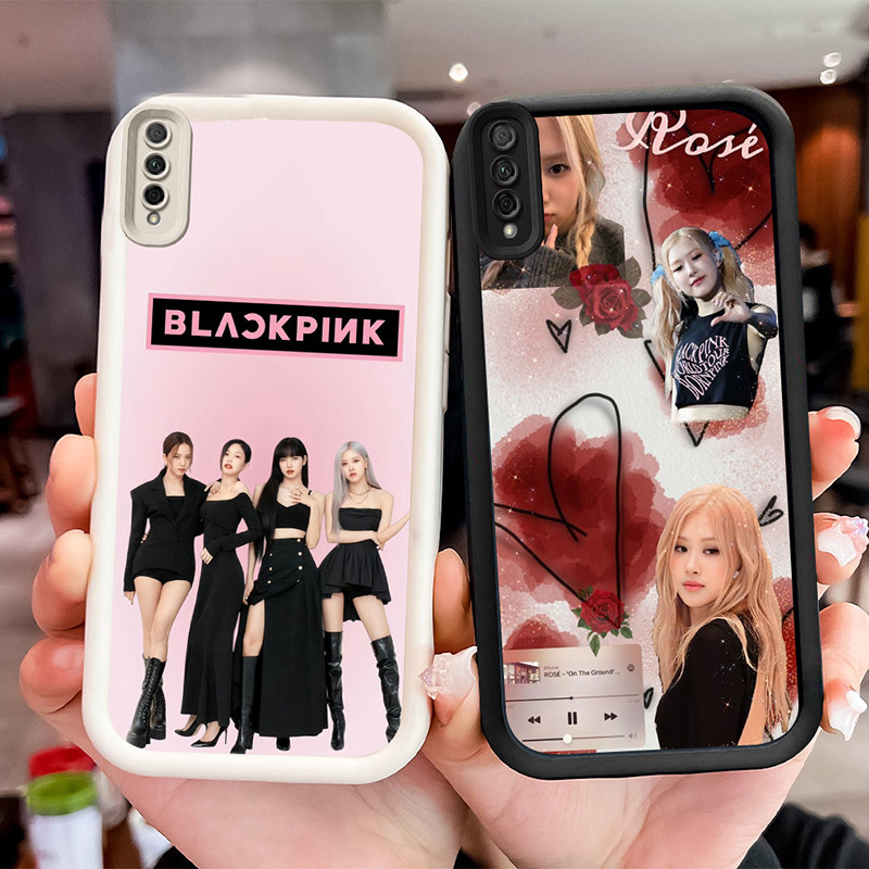 Shockproof Casing untuk Samsung A50 A50s M02 A30s A7 A02 A03 Core WF6 Blackpink