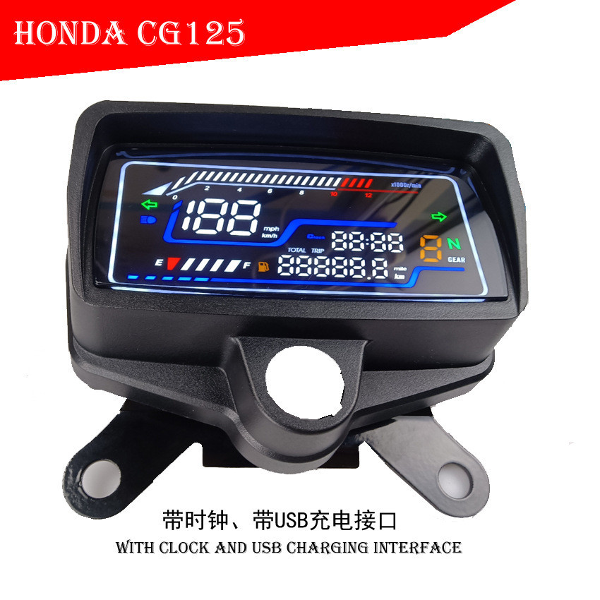 Instrumen Kelistrikan Sepeda Motor Aksesoris Suku Cadang Modifikasi  Bct125 tmx125 2022 CG125 Pemasa