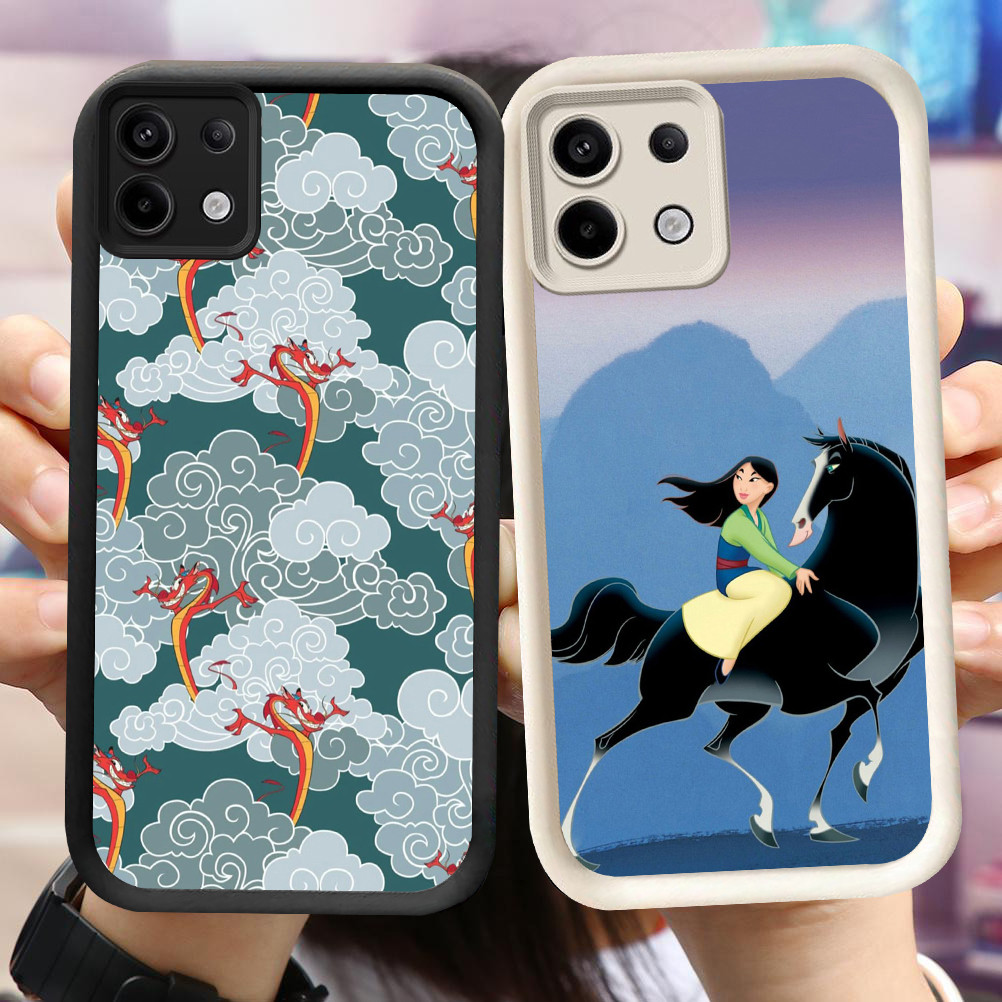 NB-45 Mulan Shockproof Casing untuk Infinix 7 GT 20 Tecno POP 7 Spark GO ITEL A80 P65 Pro
