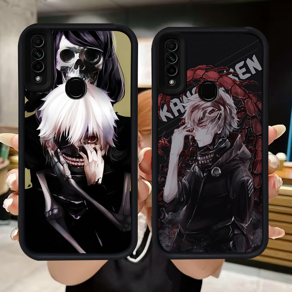 Q39 Anime Tokyo Ghoul lembut Casing untuk OPPO F15 A53 A31 A53S Reno 3 A91 A33
