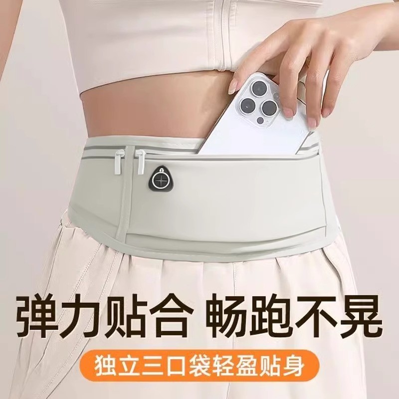 Tas Dada Pria / Wanita Pinggang Olahraga Pria dan Wanita Tas Ponsel Outdoor Lari Pagi Kebugaran Mult