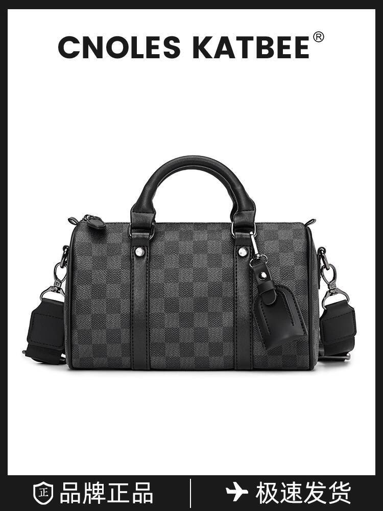 Kulit Fashion Baru Cnoles Katbee Selempang Bantal Pria Tas Tangan