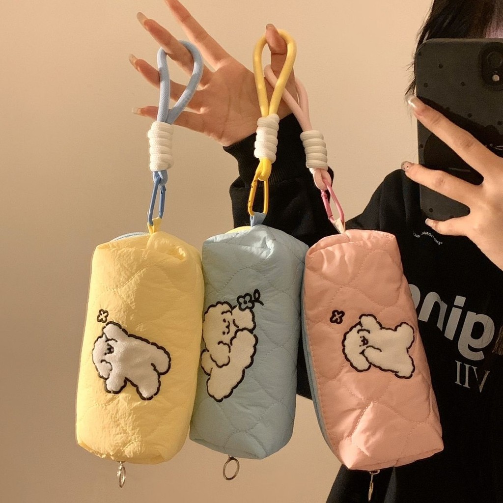 

Xiaohongshu Baris Sama Xiaobai Dog Pencil Bag Value Tinggi Kapasitas Besar Siswa Sekolah Menengah Tulis Tulis Ins Style Storage Pensil Tas