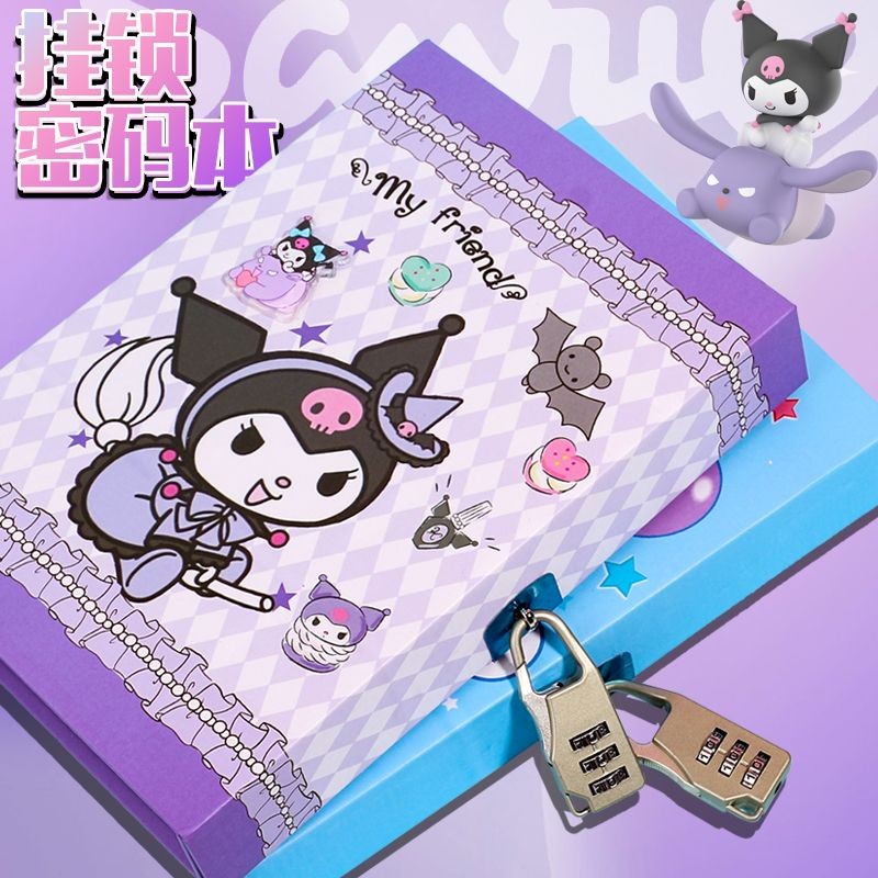 

Buku Kata Sandi Gembok Kartun untuk Anak Perempuan Buku Catatan Lucu dengan Hadiah Alat Tulis Buku