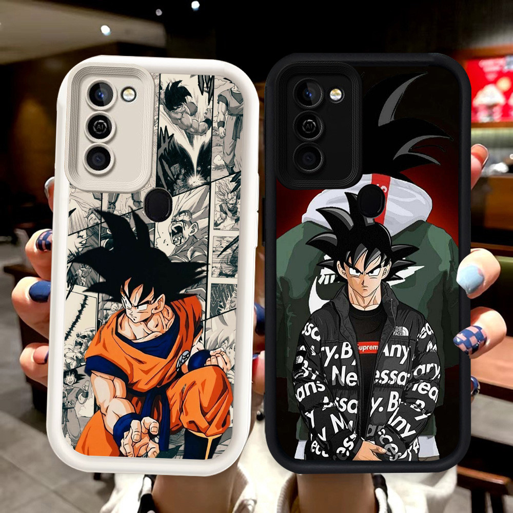 N32 GOKU Silikon hitam putih Casing untuk Samsung A02 A11 M02S A21S A03S M02 A03 Core A02S A20S Case