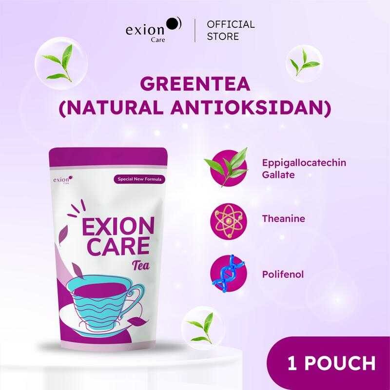 

Exioncare 1 Pouch (Isi 50Gr) - Tea Greentea Hijau