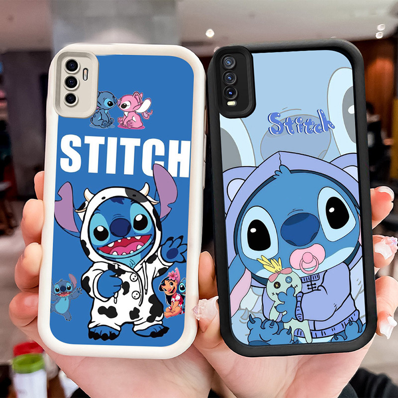 Shockproof Casing untuk VIVO Y20 Y20i Y11S S1 Y20S Y12S Pro WF23 Lilo Stitch