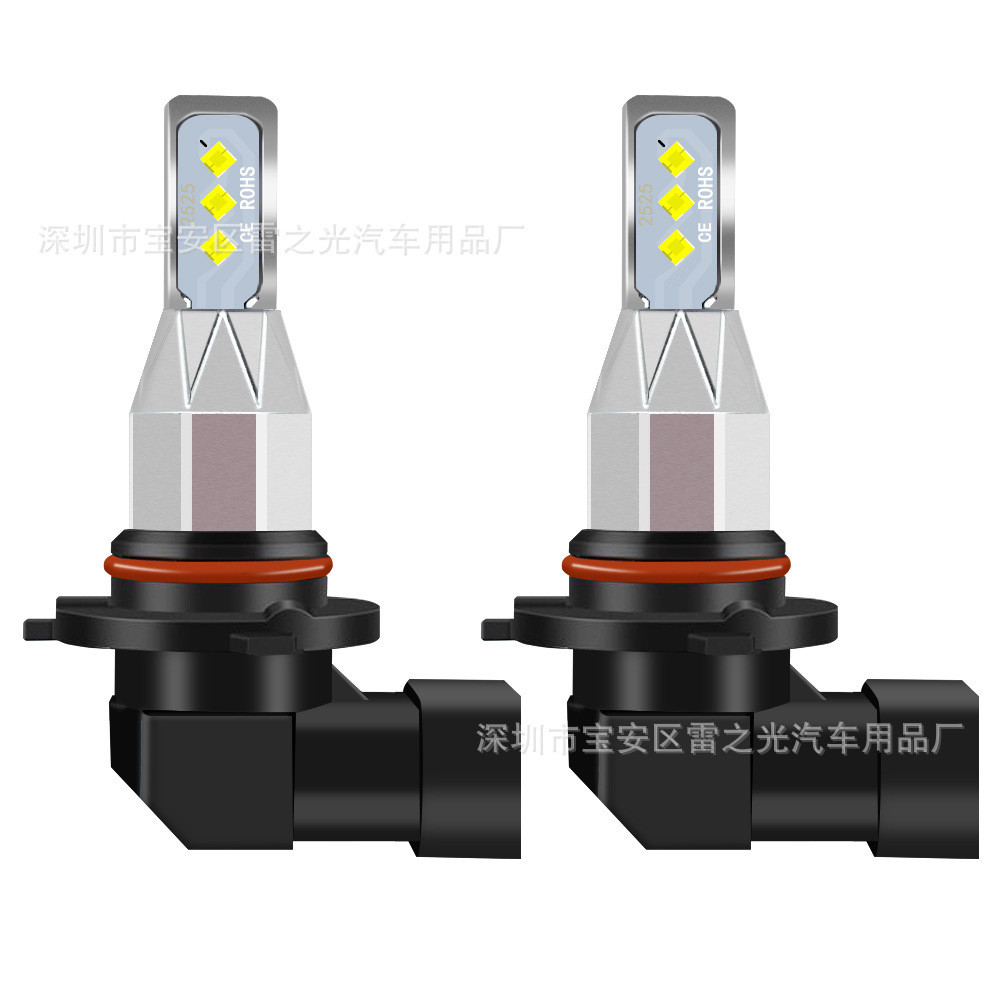 Lampu Kabut Fog Lamp Mobil  Lampu kabut LED baru H11, H10, 9005, H7 2525-6LED lampu mobil