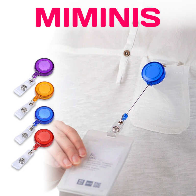 

Minimis - TALI ID CARD TRANSPARAN H633 GANTUNGAN ID CARD YOYO TRANSPARAN HANG TAG NAME TAG