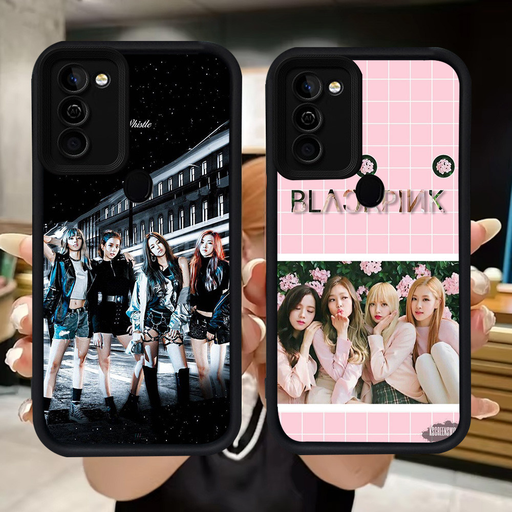 Q70 BLACKPINK lembut Casing untuk Samsung A7 A30s A50 A11 M11 A20 M30S A30 A20S A10S A10 M21 A50s A2
