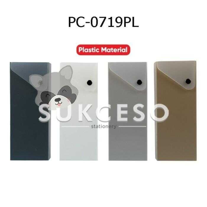 

Joyko Pencil Case PC-0719PL-38 / Kotak Tempat Pensil Warna Monochrome