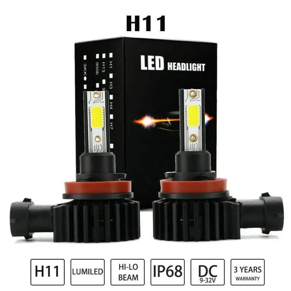 H8 80W H11 Lampu Kabut LED Bohlam 9005 H7 9006 Bebas Kesalahan 12V Lampu DRL Mobil Untuk Mercedes Be