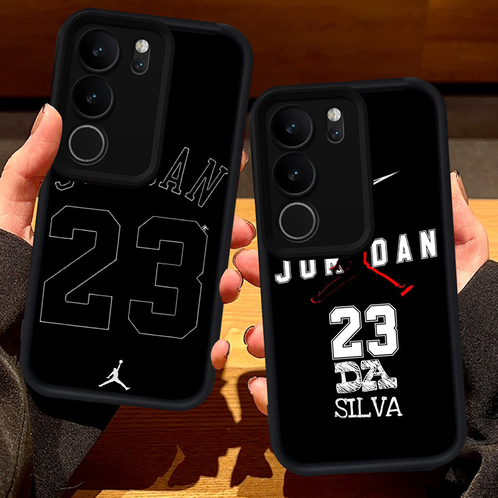 S60 Bulls jordan 23 Casing untuk VIVO V29 V29E Y19S V27 Y81s Y200e Y81 V27E Y29 Y100 Y300 V40 Lite P