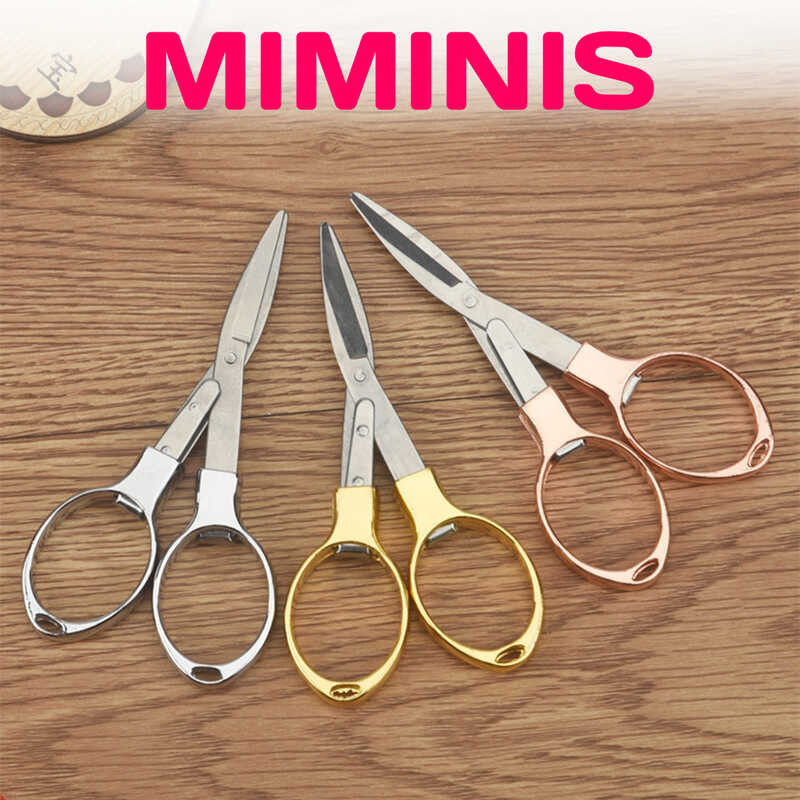 

Minimis - GUNTING LIPAT MINI STAINLESS H738 STEEL FOLDING PORTABLE POCKET Minimis ISSORS GUNTING KAPAS