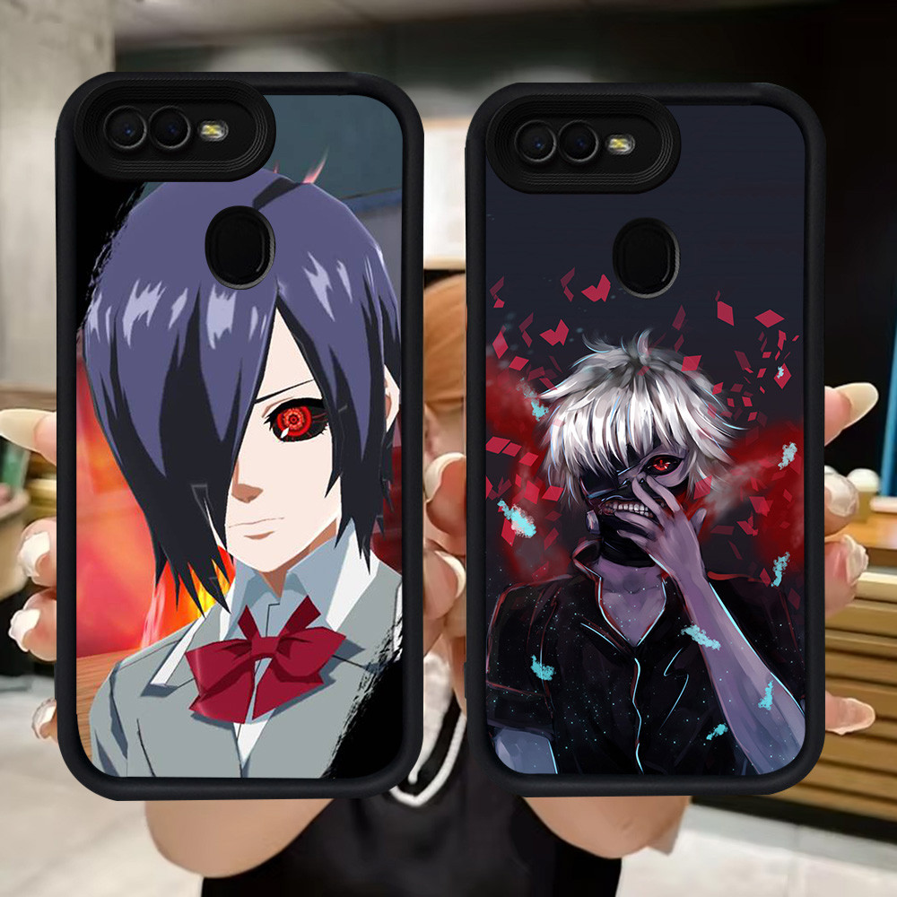 Q39 Anime Tokyo Ghoul lembut Casing untuk OPPO A5 A1K A12E A12 A5S A7 F9 Pro A12s A11K F5 A3S F7