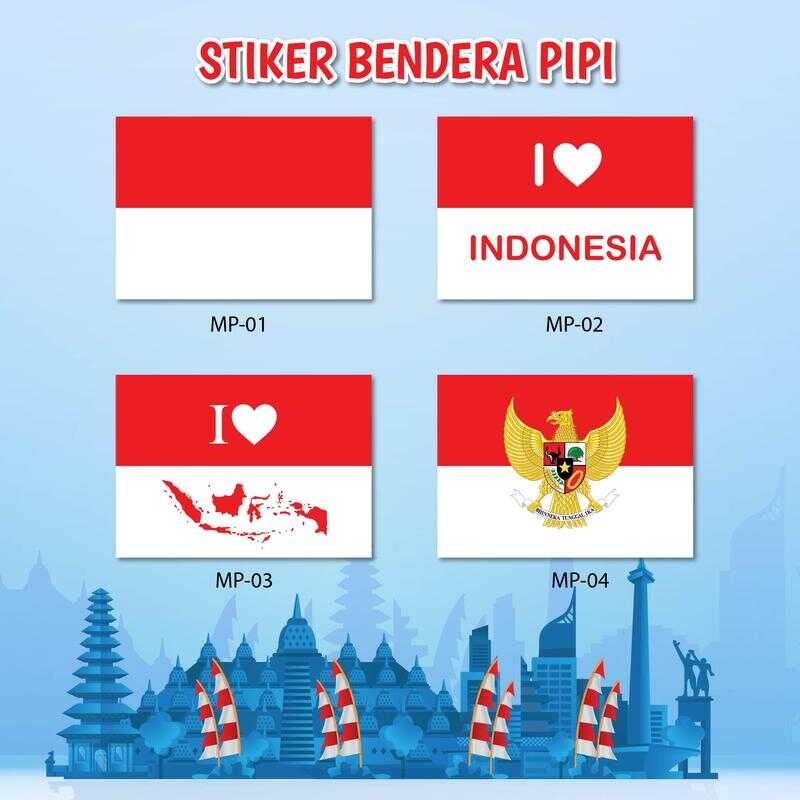 

Pipi Bendera Merah Putih Isi 20 Stiker Untuk Anak dan Dewasa