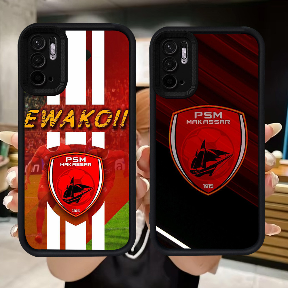 Q112 PSM Makassar lembut Casing untuk Xiaomi Redmi Note 11T 10T 10 11 SE 11s 10s Pro 5G