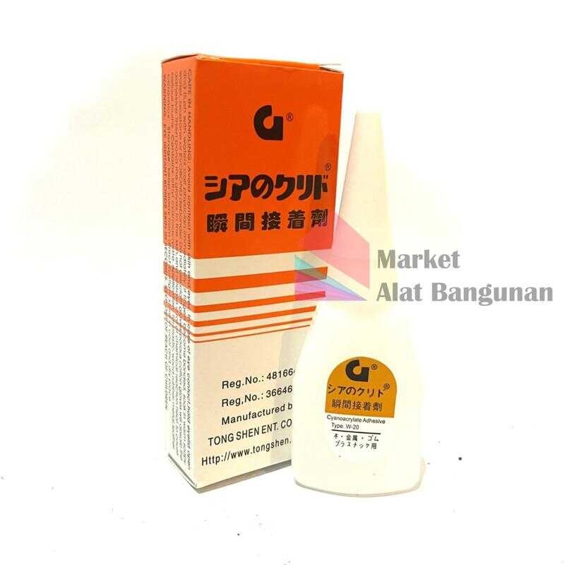 

Korea G Setan / Lem Super Glue 1 Pcs