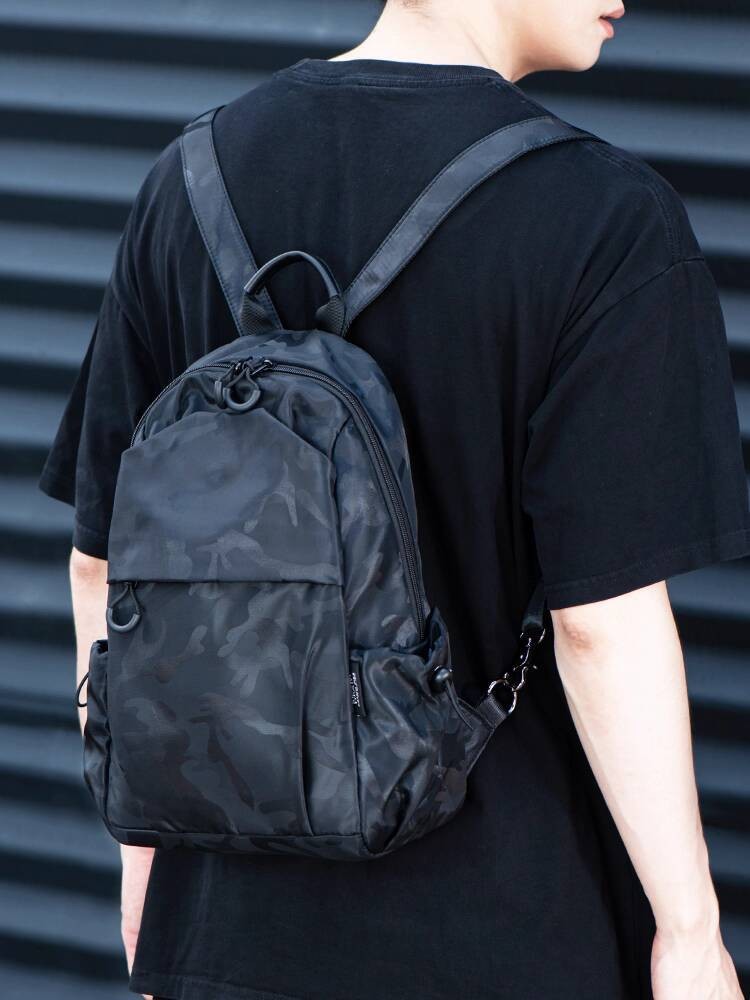 2025 Baru Kecil Ringan Ransel Perjalanan Outdoor Pendakian Gunung Komuter Tas Sekolah Pria