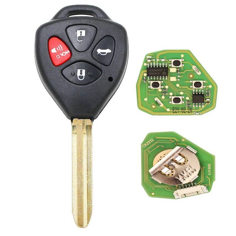 Kunci Remote Xhose 02EN 03EN 04EN 05EN 2/3/4 Tombol untuk Alat Xhorse VVDI Sistem Kunci Mobil