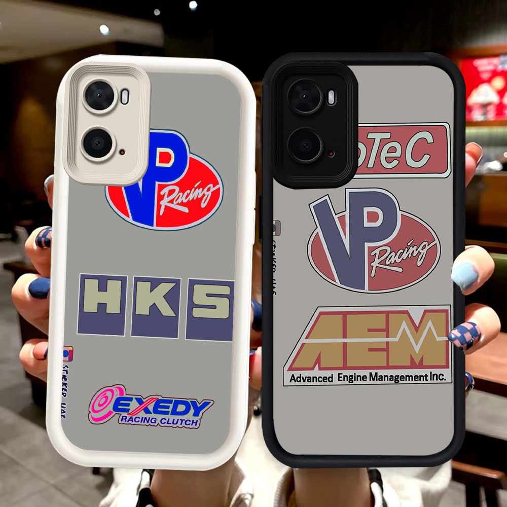 N78 New VP Silikon hitam putih Casing untuk OPPO A77 A77s A57 A57s A57e Case