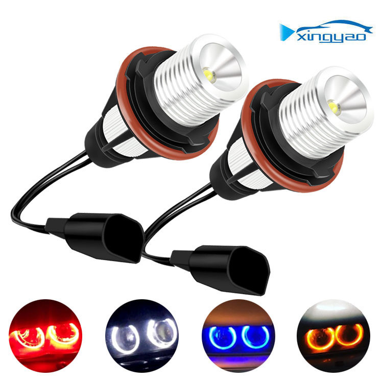 Lampu Kabut Fog Lamp Mobil  Tersesuai untuk BMW E39 Angel E60 Lampu lampu LED siang berjalan strip d