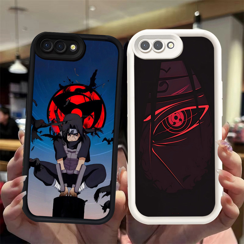 N132 Naruto Itachi Silikon hitam putih Casing untuk Realme C2 C2s OPPO A5 A3s A12e A1K Case