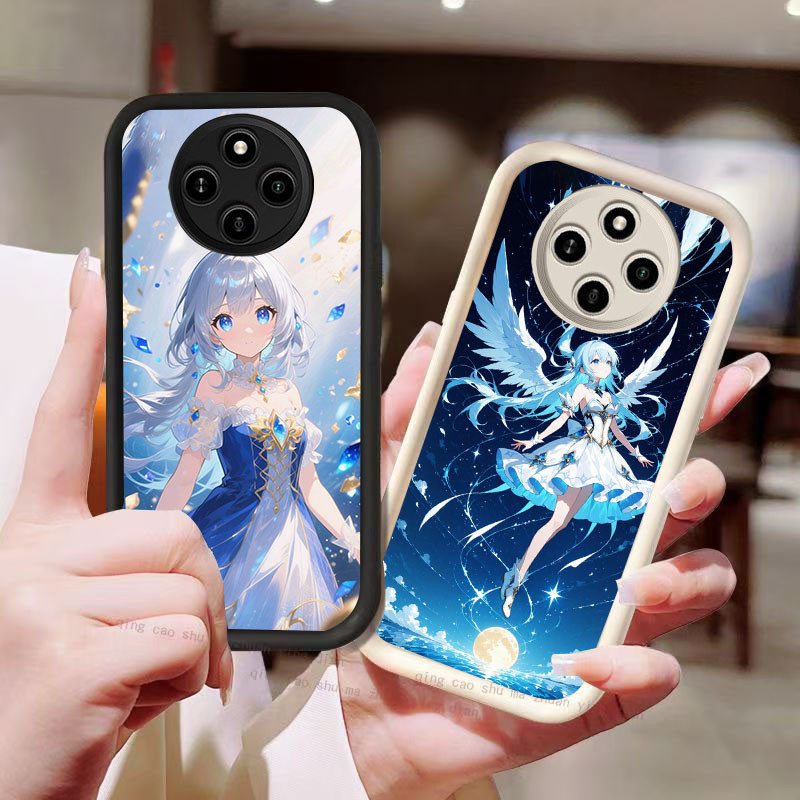 YZ-66 Genshin Impact Fernina Sangat indah Casing untuk Xiaomi Redmi Poco C75 A3 C61 14C A3X X3 Pro