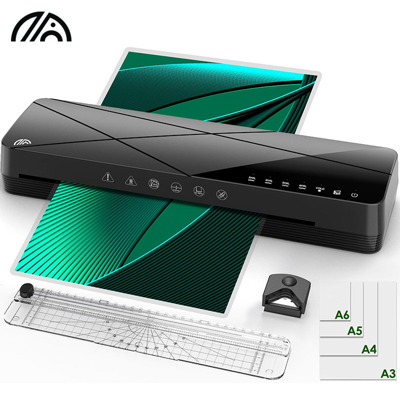 

Mesin Laminating Laminasi 2024 baru, rumah, film tekan panas, penutup foto kantor, mesin laminasi A3