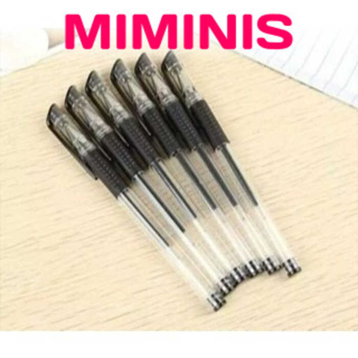 

Minimis - PENA GEL 0.55MM 1 BOX ISI 12 H682 PULPEN STANDAR TINTA CAIR ALAT TULIS SEKOLAH KANTOR COD