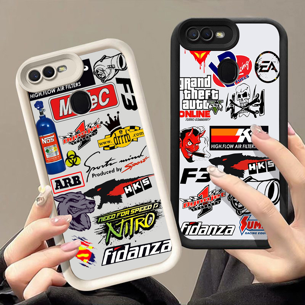 Casing untuk OPPO Realme A12 A12s F7 C2 F9 C2s A5S A5 A1K A11K A12E A7 A3S Pro Q-102 Super