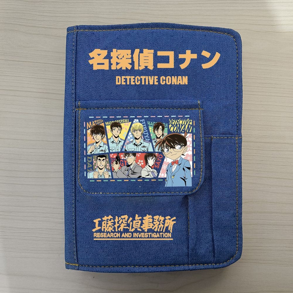 

Buku harian buku catatan koboi retro Detektif Conan anime Jepang buku besar tangan notepad portabel