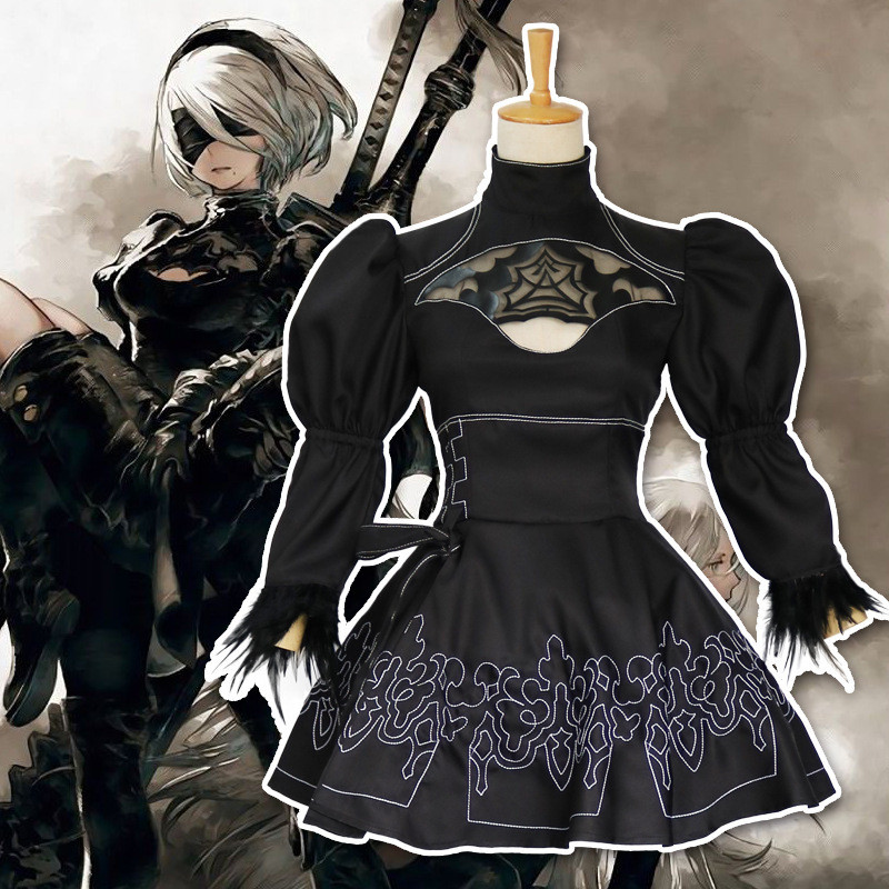Kostum cosplay Anime  Cosplay anime Neil Mechanical Era wanita pakaian, 2b nona koswear, c pakaian  