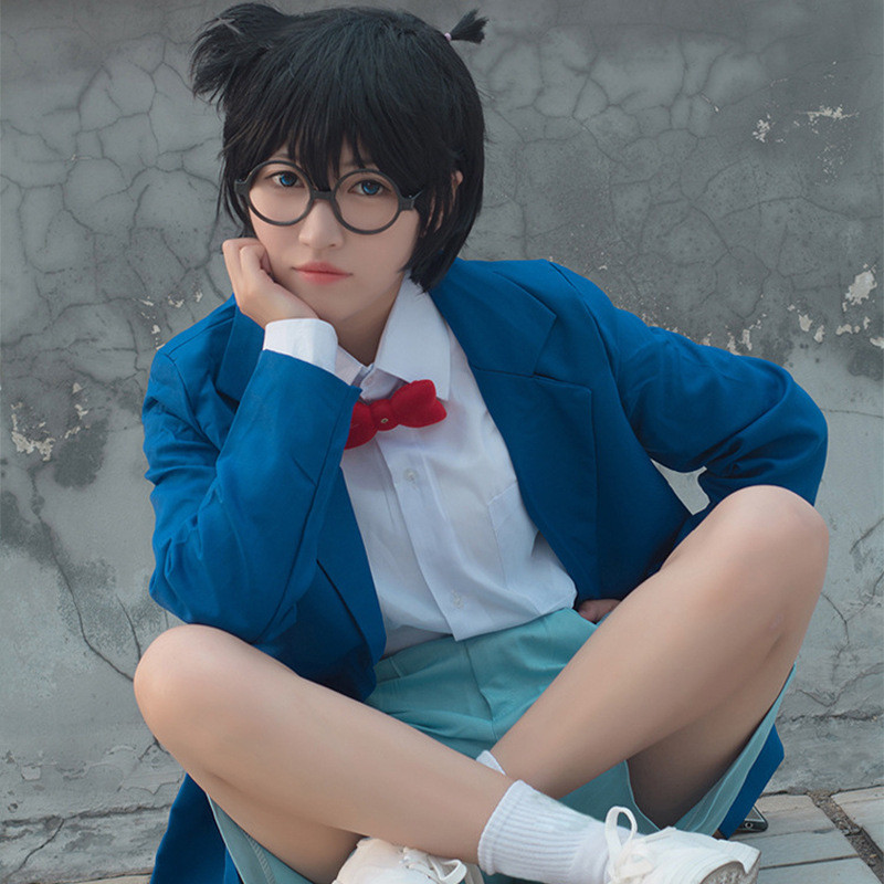 Kostum Cosplay Wanita  Adult Conan Kidd Cosplay Costume Children's Star Comic Set Nasib  Import