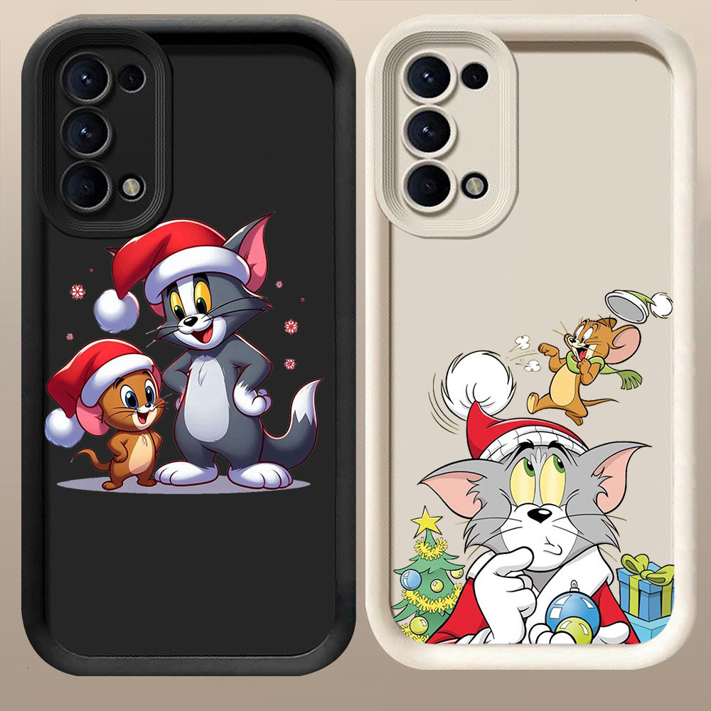 D-51 Happy Christmas Case Hitam Putih Casing untuk Samsung Galaxy A31 S20 S21 FE A51 A71