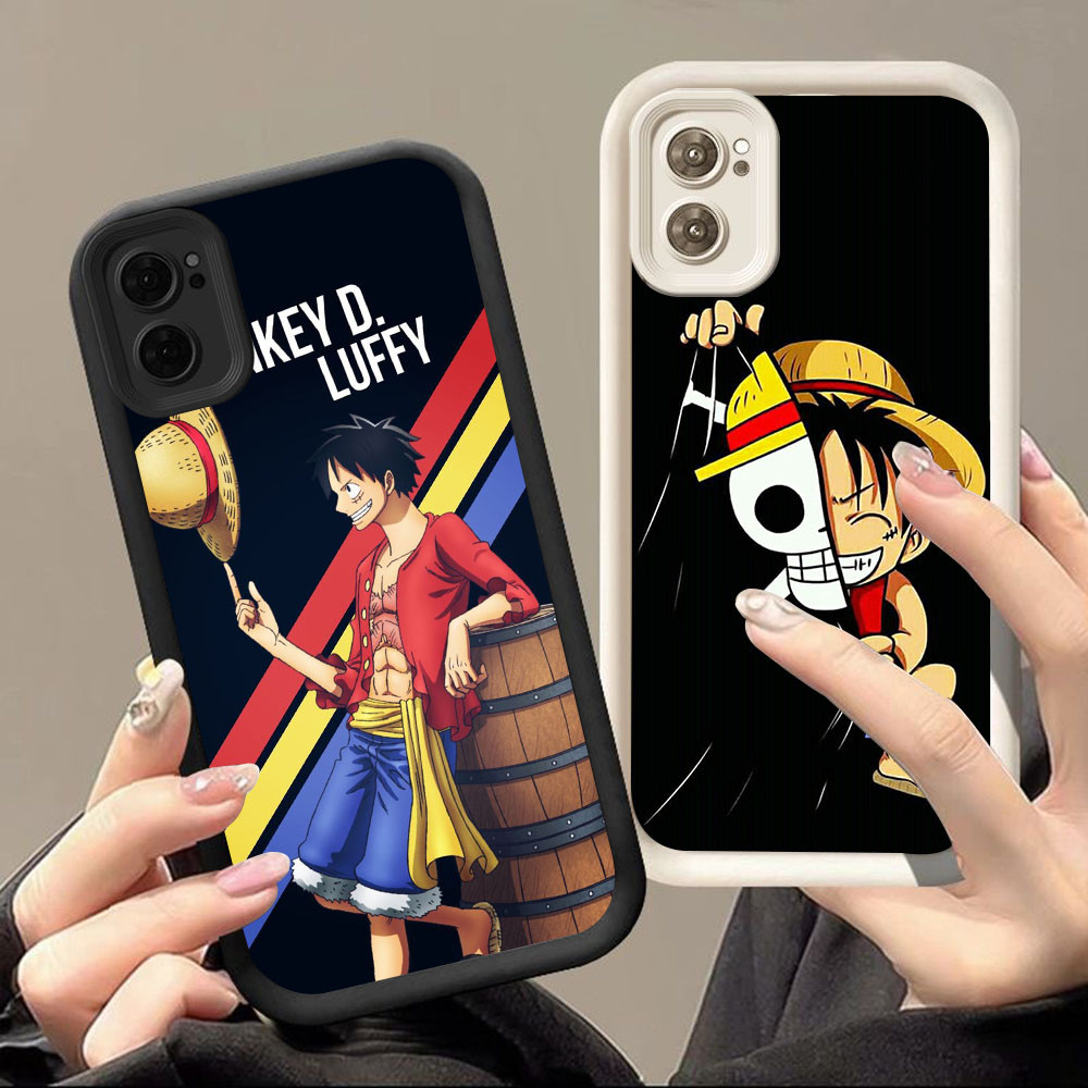 HK-30 Monkey D. Luffy Luxury shockproof Casing untuk OPPO Reno 7 8 F21S F21 K9X Find X5 Lite Realme 