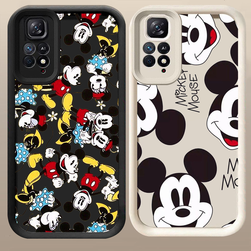 D-95 Mickey Mouse Case Casing untuk Xiaomi Redmi Note 11S 11 11T SE Pro 5G