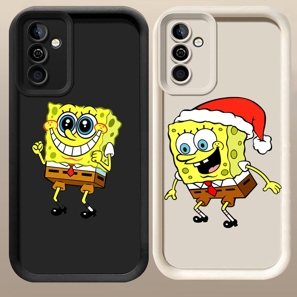 D-83 Spongebob Case Casing untuk Samsung Galaxy A05S A13 A04s A34 A33 A23 A32 5G