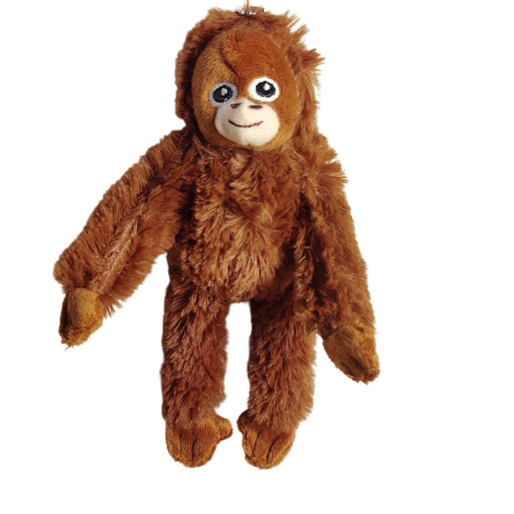 Boneka  Gorilla Keychain Creative Plush Monkey Doll Little Pendant Bag Hanging Decoration  Import